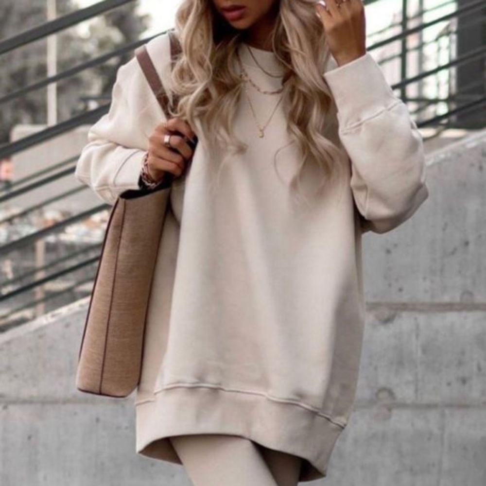 Boutique Crewneck Sweatshirt And Leggings Set